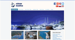 Desktop Screenshot of gocekmarina.com