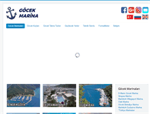 Tablet Screenshot of gocekmarina.com